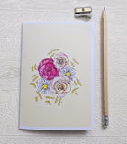 Bloom Where You Are Planted - A6 lined notebook