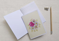 Bloom Where You Are Planted - A6 lined notebook