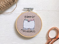 'Bloomin' Marvellous' Mini Embroidery Hoop