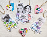 'Love is all around' Personalised Photo Decorations